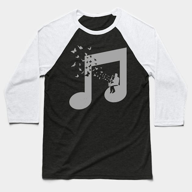 Bass Clarinet Music Baseball T-Shirt by barmalisiRTB